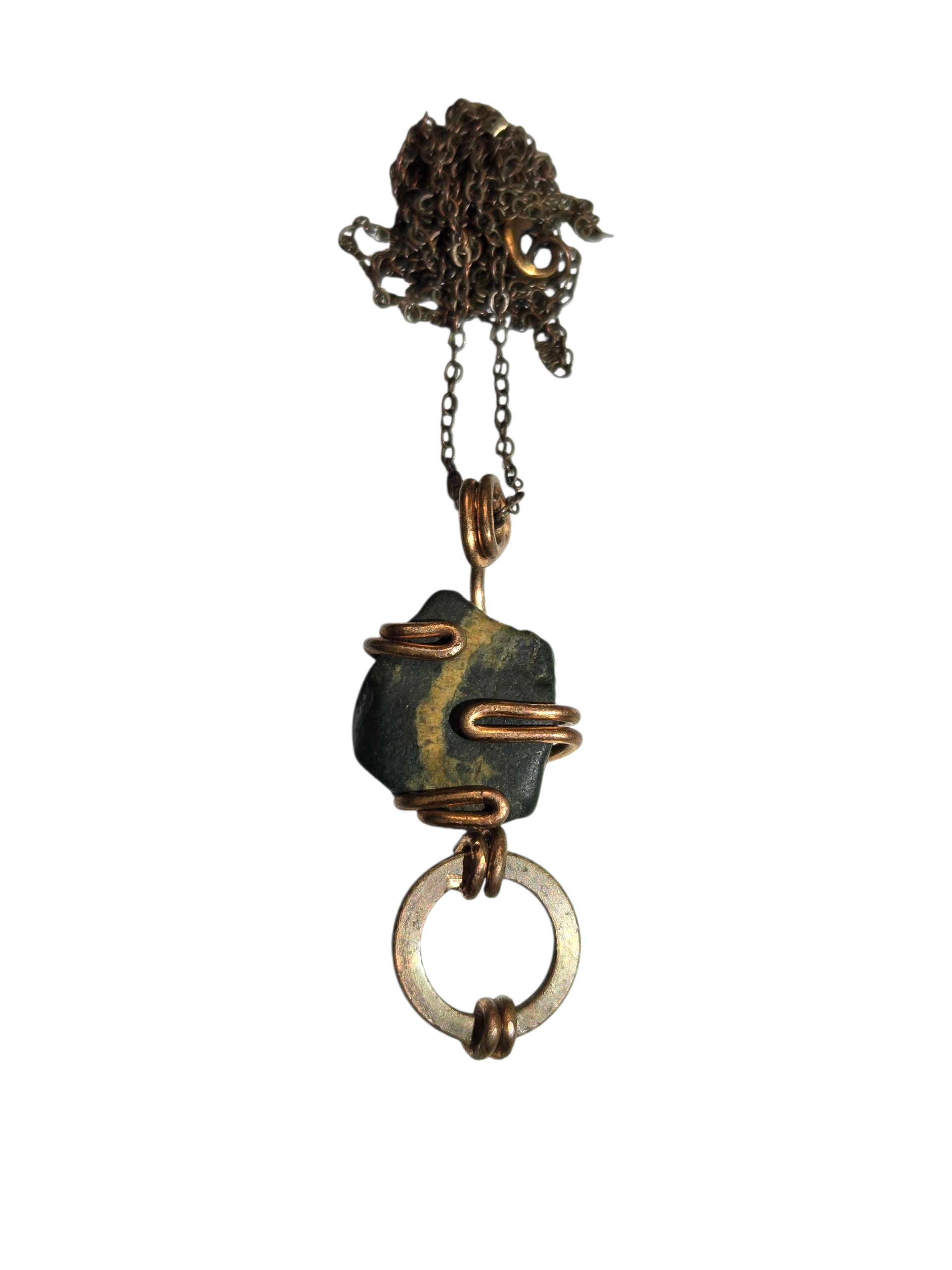 Iron Copper Necklace